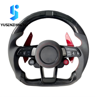 Volant de voiture personnalisé en fibre de carbone pour Audi A4 B9 A5 B8 Q3 A3 S5 B8.5 S3 A6 C7 S4 B9 A7 S4 A3 R8 8y C8 Q5 SQ5 A8 D3 D4 rs S7