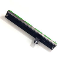 Mélangeur Fader B10K Potentiomètre à glissière droite à double canal A503 Potentiomètre à glissière 45mm Double avec Led
