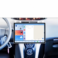 Radio para Auto de 13.1 Pulgadas con GPS, Navegación, Multimedia, Android Auto, Carplay, Pantalla Dividida, DSP, USB, Estéreo para Toyota Yaris 2008-2011
