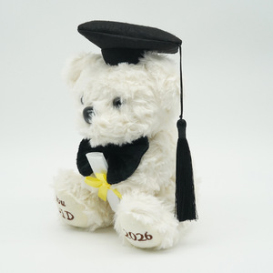 Nouvel Ours en Peluche Mignon, Cadeau Idéal pour la Saison de Remise des Diplômes, Remplissage en Coton PP, 31-50cm, Unisexe - Product Image 4