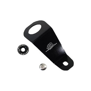 Passenger Radiator Mounting <b>Bracket</b> Aluminum Alloy Red For Honda Civic EG Retrofit Upgrade - Product Image 4