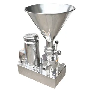 High Efficiency Milk Water Powder Mixer With Platform and Hopper industrial powder mixer liquid powder mixer machine