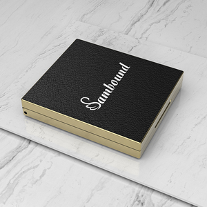 Boîte d'emballage de Palette d'ombres à paupières en or personnalisée, emballage d'ombres à paupières de 26mm - Product Image 6