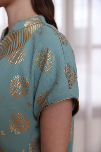 Abaya élégante pour femmes, à fleurs, dentelle <span class=keywords><strong>marocaine</strong></span>, sequins, broderie, respirante, coupe ample, grande taille, traditionnelle, pour mariage islamique - Product Image 4