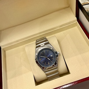 Reloj Mecánico Automático de Acero Inoxidable para Hombre, Esfera Azul, Función de Fecha, Reloj de Pulsera Casual para Negocios - Product Image 1
