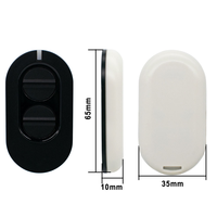 Control Remoto Universal para Puerta de Garaje, 433.92MHz, Código Variable, 4 Canales, Transmisor Inalámbrico para Abrir Puertas, Listo para Enviar