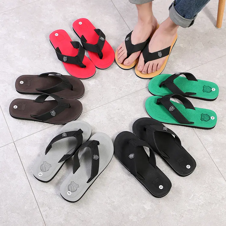 2023 Korean summer trend sandals indoor and outdoor slippers home leisure beach flip flops
