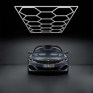 厂家直销14格LED六角灯IP65车库和汽车陈列室工作灯带灯 - Product Image 3