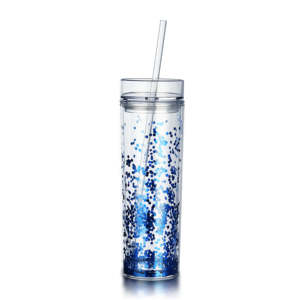 Meilleures ventes : Gobelet classique en plastique à double paroi de 15 oz, fin, en PS avec paillettes, en stock, rentrée scolaire, fabriqué au Vietnam - Product Image 5