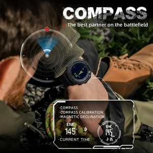 <span class=keywords><strong>Reloj</strong></span> Digital para Hombre NORTH EDGE APACHE-46, <span class=keywords><strong>Reloj</strong></span> Deportivo para Exteriores, Correr, Natación, con Altímetro, Barómetro, Brújula, Resistente al Agua 50M - Product Image 5