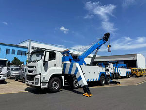 Camión Grúa de Servicio Pesado GIGA 8x4 de 12 Ruedas y 50 Toneladas con Pluma Giratoria de 360 Grados para Recuperación - Product Image 3