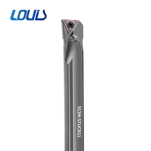 Barre à outils pour tour CNC <span class=keywords><strong>LOUIS</strong></span> série STUCR/L, 95 degrés, perçage interne, revêtement PVD, lame de tournage super dure TCMT090204 OEM - Product Image 1