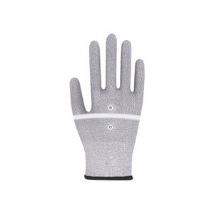 Gants de <span class=keywords><strong>massage</strong></span> en fibre d'argent, gants conducteurs pour micro-courant, anti-âge et peau à tendance acnéique, respectueux de la peau - Product Image 6