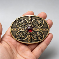 Boucle de ceinture décorative moderne de style antique en métal moulé sur mesure de 1,75 pouce, en alliage de zinc, motifs variés, artisanat de qualité supérieure