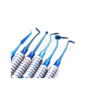 ชุดเติมเรซินหัวเคลือบไทเทเนียมพร้อมกล่องฆ่าเชื้อโลหะ,ไม้พายอุดฟันทำจากเรซิ่น - Product Image 3