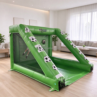 Cible de tir de football gonflable pour sport de plein air, prix de gros, jeu de football gonflable en PVC pour enfants