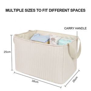 Cesta de Almacenamiento Plegable de Lona con Asa para Hombro, Caja Impermeable Multicolor para Ropa, Juguetes, Organizador para el Hogar y Dormitorio, Marca OEM y ODM - Product Image 3