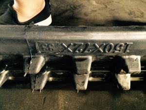 Cingoli in gomma personalizzati in fabbrica 150-72-34 per vari tipi e dimensioni - Product Image 3