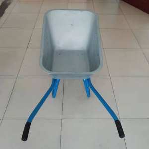 व्हील बैरो के लिए यूक्रेन पूर्व यूरोप बाजार लोड 150kg 80L 4.00-<span class=keywords><strong>8</strong></span> इंच साँस का पहिया भारी शुल्क wheelbarrow - Product Image 3