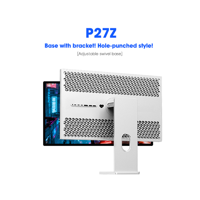 KUYCON P27Z 27 Inch 5K 180Hz Wonderful Sound Vision High-energydual-mode Switching Gaming Desktop Use Aluminum Vertical Monitor