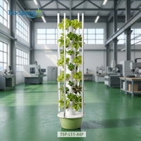 Système de culture hydroponique LED à 9 étages pour agriculture verticale, usage domestique/intérieur/extérieur, ferme, avec pompe automatique, anti-UV, garantie 1 an