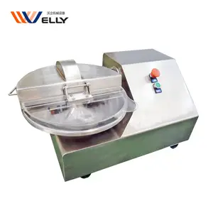 Industrial Automatic 5L Meat Cutter Chopping for Lab Meat Emulsify Machine Small Bowl Cutter For Making Sausage