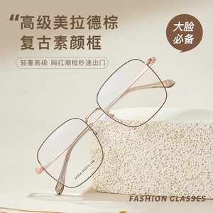Montures de lunettes ovales en alliage Danyang, monture complète, verres en acrylique, antidérapantes, unisexes 34904 - Product Image 5