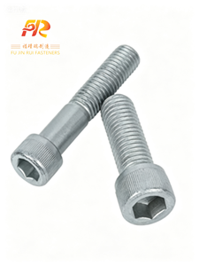 Juego de tornillos y tuercas hexagonales con acabado Dacromet, clase 8.8, marca Fujinrui, fabricado en Hebei, venta directa de fábrica, resistente a 2000 horas de salinidad. - Product Image 1