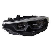 Ensemble de phares de rechange pour Série 4 2014-2019, style M4 GTS, avec feux de jour LED Spoon, mise à niveau LED 12V 55W