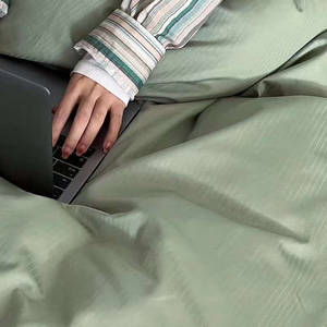 Bán Hàng Nóng Sang Trọng Bộ Sưu Tập Vua Kích Thước Tấm Ga Giường Và Gối Trường Hợp Tùy Chỉnh Màu Sắc Ai Cập Bông Quilt Bìa Với Thêu In - Product Image 3