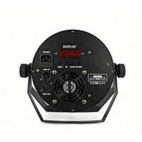 Projecteur PAR LED silencieux 21*10W RGBW 4-en-1, compatible DMX512 et contrôle sonore, idéal pour salles de banquet, mariages, églises, KTV et DJ.