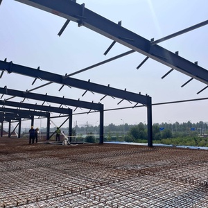 Structure en <span class=keywords><strong>acier</strong></span> pour bâtiment ASTM A36 A572, structure en <span class=keywords><strong>acier</strong></span> pour entrepôt, bâtiment préfabriqué, hangar en <span class=keywords><strong>acier</strong></span> JDM Rich Light CLASSIC - Product Image 2