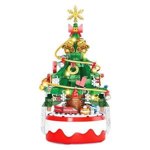 LELE BROTHER Compatible Plastic Educational Toy Christmas <strong>Tree</strong> Music Box for Boys Girls Ages 14+ Model 20240319 - Product Image 5