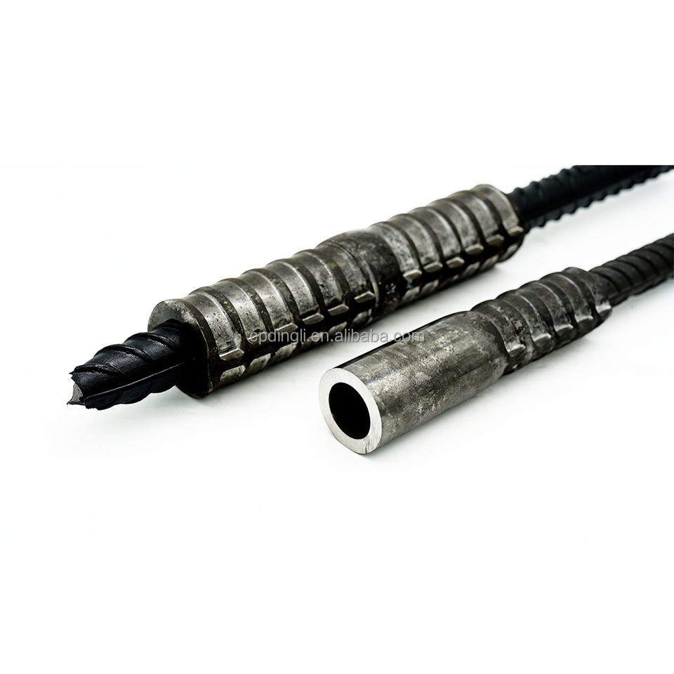 Swaged Rebar Coupler Carbon Steel Mechanical Reinforcement Connector ...