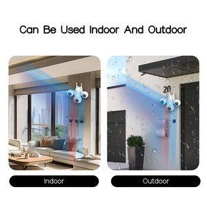 Cámara de Seguridad Inalámbrica Wi-Fi de 6MP con Soporte para Lámpara E27, Cámara Inteligente PTZ de 360 Grados para Interiores, Almacenamiento en la Nube y Tarjeta de Memoria, Fácil Acceso a la Aplicación - Product Image 6