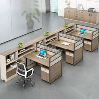 Nuevo Escritorio Extensible Moderno de Madera, Mueble de Oficina Modular Convertible, Escritorio Acústico Insonorizado para Uso en Oficina