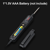 GVDA Détecteur de tension de véhicule automobile 100V Testeur de circuit Stylo de réparation automobile Outils de diagnostic avec lumière GD181