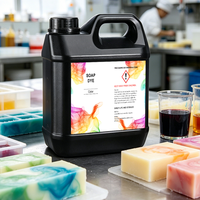 Colorants liquides polymères lavables, non toxiques, écologiques, multicolores, pour savon/shampooing/gel douche fait main