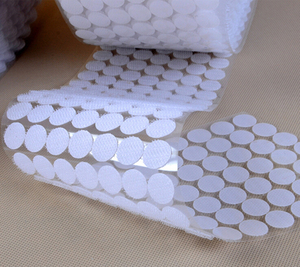 Nylon Self-Adhesive <strong>Hook</strong> <strong>and</strong> <strong>Loop</strong> <strong>Fastener</strong> Tape Eco-Friendly with Heat Resistance for Toys Garments Accessories Printed Logo - Product Image 4