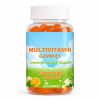 Gummies multivitaminées sans sucre pour enfants, soutien immunitaire, saveur orange, vitamine C, oursons gommeux pour enfants, marque privée