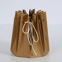 Wholesale Flower White Kraft Paper Packaging Boxes Custom Exquisite Cardboard Vase Waterproof Aqua Box for Flowers