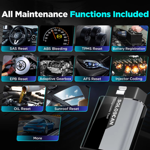 Escáner de Diagnóstico SoloScan B-M-W, Programación de ECU Dedicada, Escaneo OBD2 de Nivel Profesional - Product Image 4