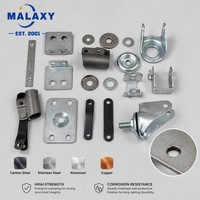 Pièces d'emboutissage de précision en tôle sur mesure OEM MALAXY, composants en acier inoxydable, ébauches métalliques, pièces d'emboutissage