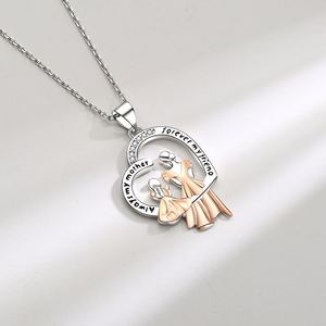 Collier en pierre, best-seller transfrontalier, marque blanche, double verrouillage de sécurité, profil léger, cadeau pour elle - Product Image 4