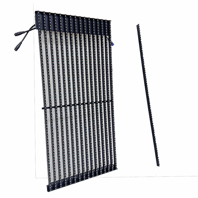 High-Resolution P16 Outdoor Full Color LED Mesh/Grid Video Screen Panel SDK 8000 Nits Brightness 3-Year Warranty Airport IP67