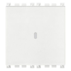 สวิตช์แกนหมุน 1P 10AX 2M แผ่นติดผนังสีขาว 5x5.1 ซม. - Product Image 1