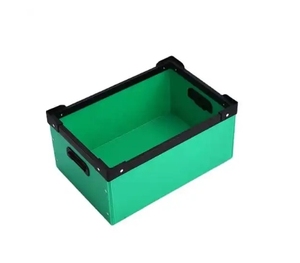 PP hậu cần container điện tử lưu trữ Khay hộp với ngăn poly chống tĩnh ESD an toàn Hollow Board doanh thu Tote trường hợp - Product Image 6