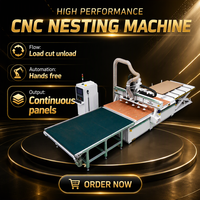 HAUSSER HSR2128A Mesin Router CNC Otomatis untuk Pemuatan dan Pembongkaran