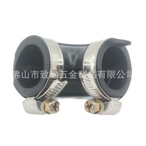 Manguera de Conexión para Lavavajillas con Abrazaderas, 2.1x1.26x0.99 pulgadas, Kit de Conexión de Drenaje de Goma para Piezas de Lavavajillas - Product Image 2