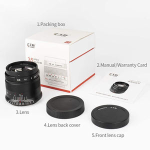 7Artisans MF 35mm F0.95 Objectif principal standard à grande ouverture pour E/FX/EOS-M/Z/43-Mount Sony <span class=keywords><strong>A7</strong></span> A7II A7R A7RIII A7S A7SIII <span class=keywords><strong>A6000</strong></span> - Product Image 6